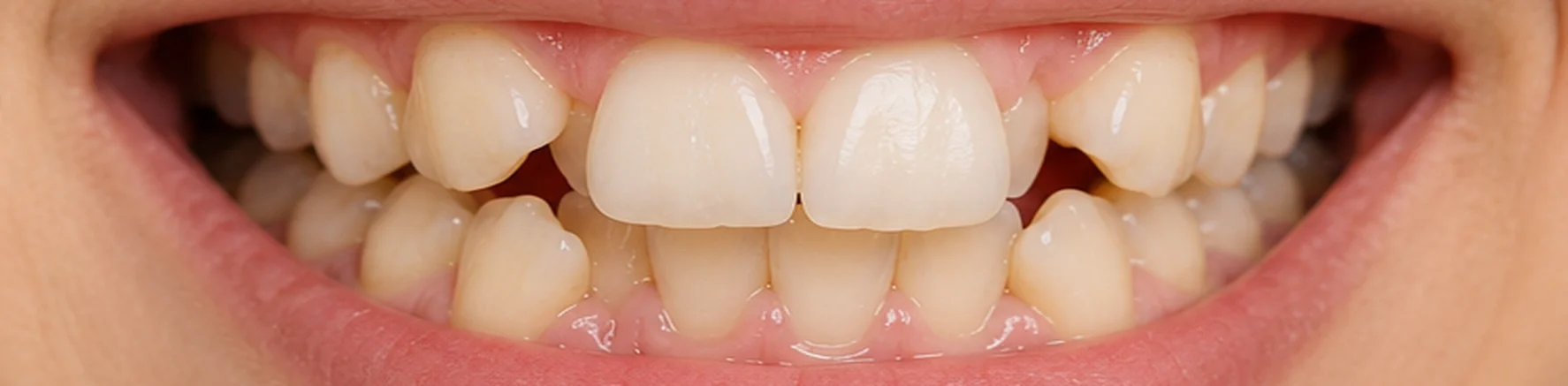 Before illustration for Orthodontic care